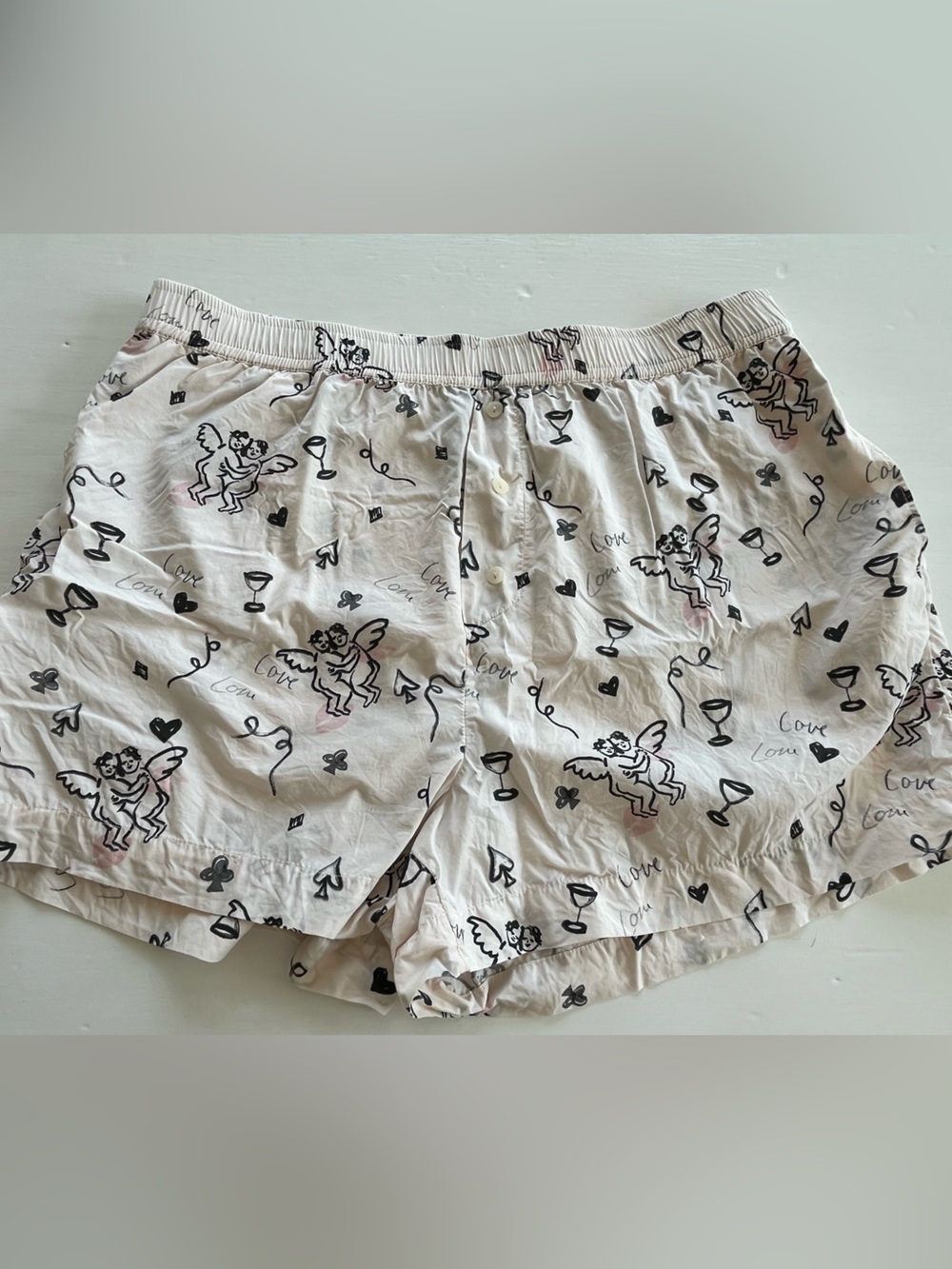 Anthropologie Special Love Boxer Shorts ❤️ Size Large